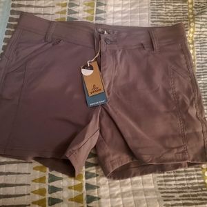Prana grey shorts
